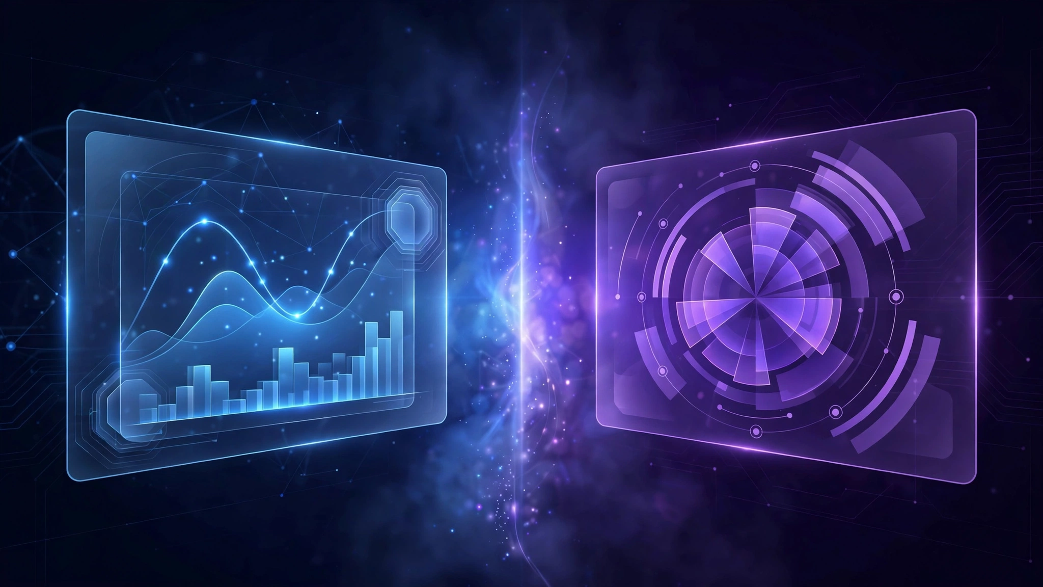 Side-by-side comparison of backlink analysis tool dashboards