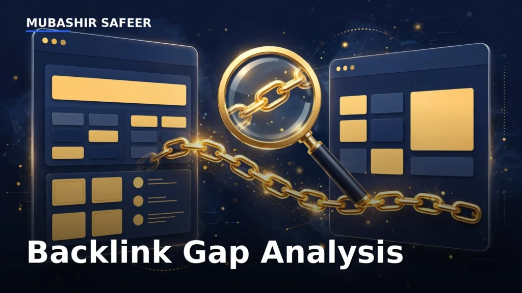 Backlink gap analysis — Mubashir Safeer