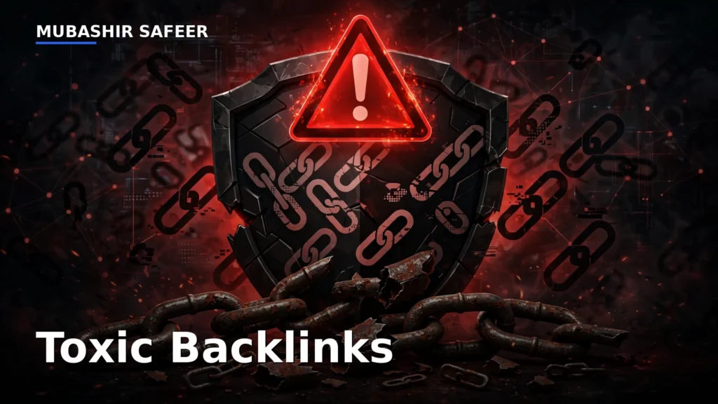Toxic backlinks — Mubashir Safeer