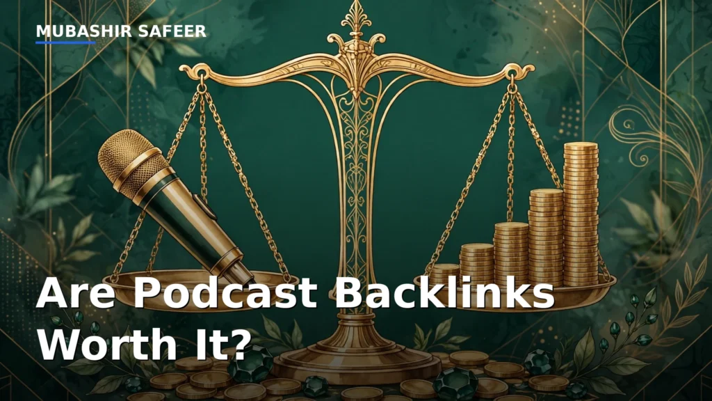 Are podcast backlinks worth it? — Mubashir Safeer