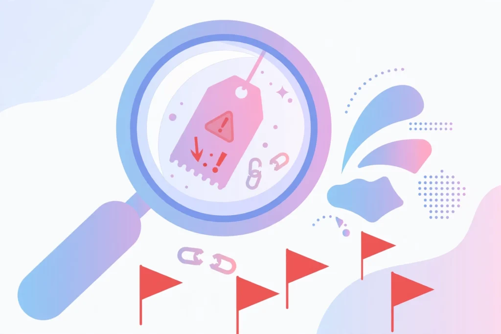 Cheap backlinks red flags warning