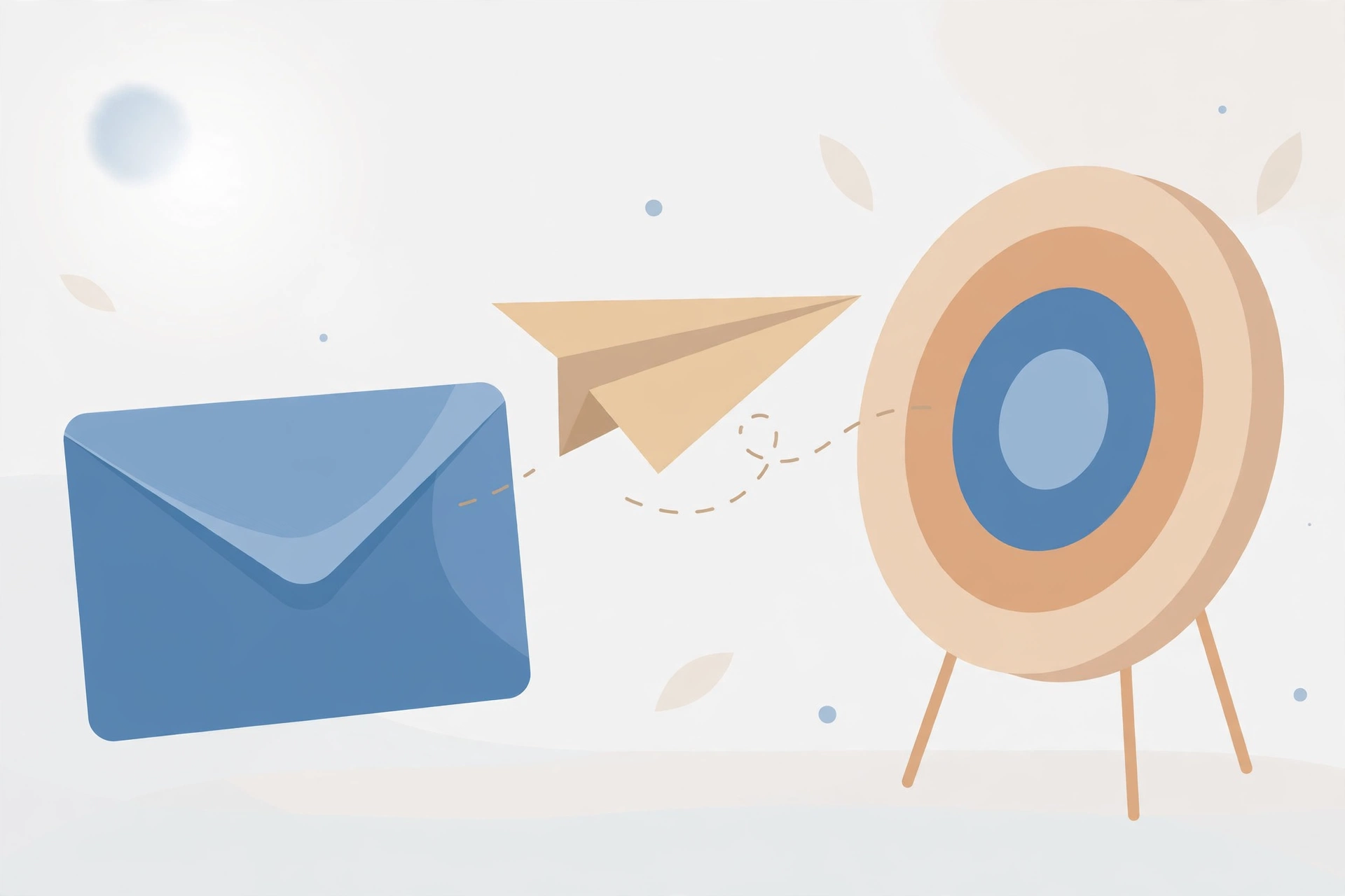 Email automation sequence sending follow-up messages toward a target, automated link building tools