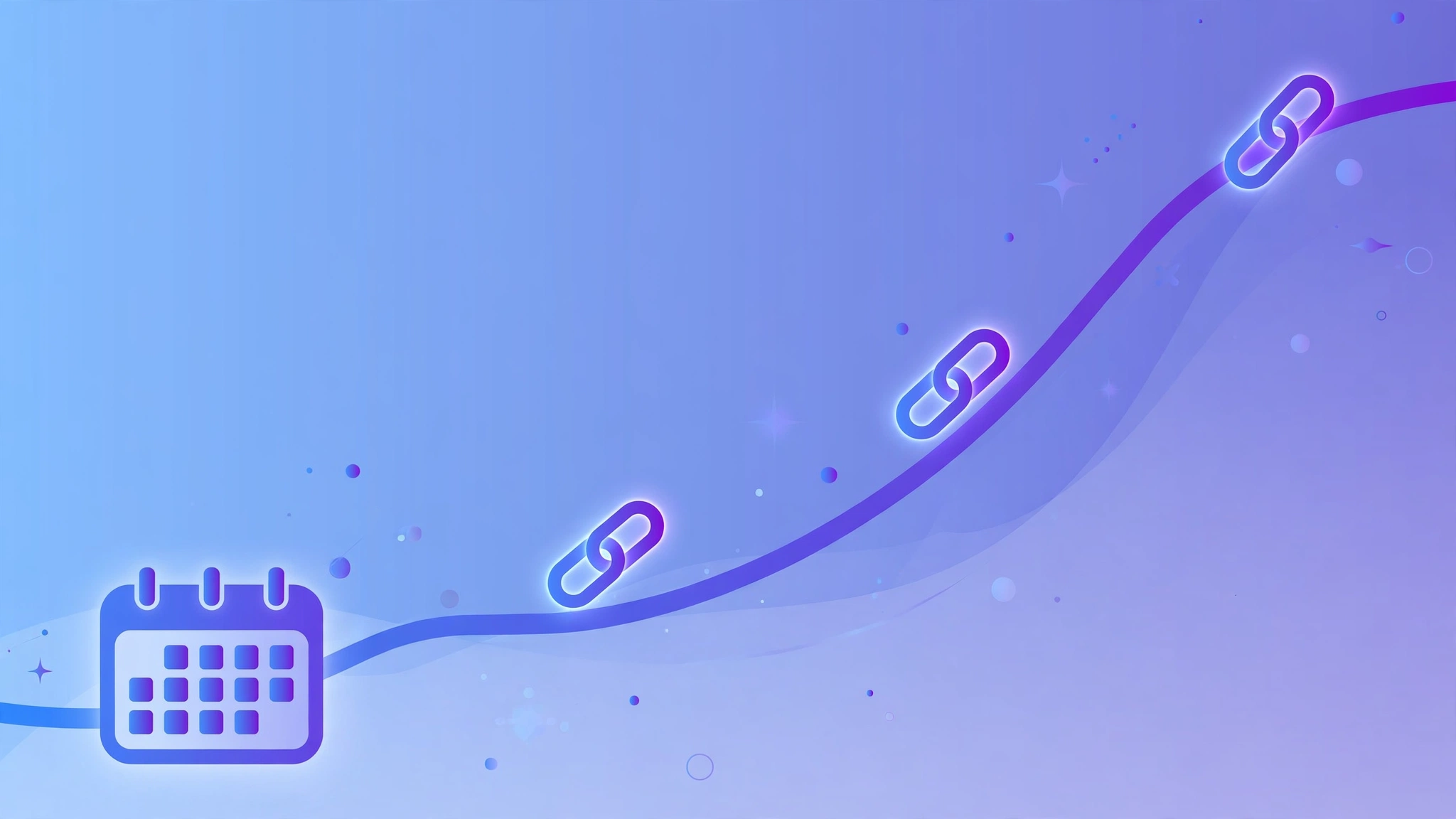 Natural link growth chart: gentle upward curve showing steady backlink acquisition over time