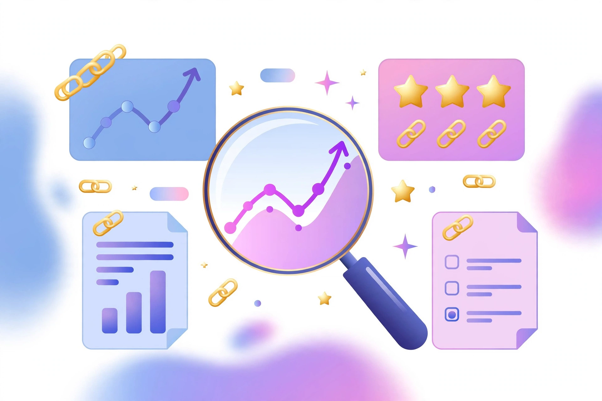 SEO case study results — backlink delivery dashboard