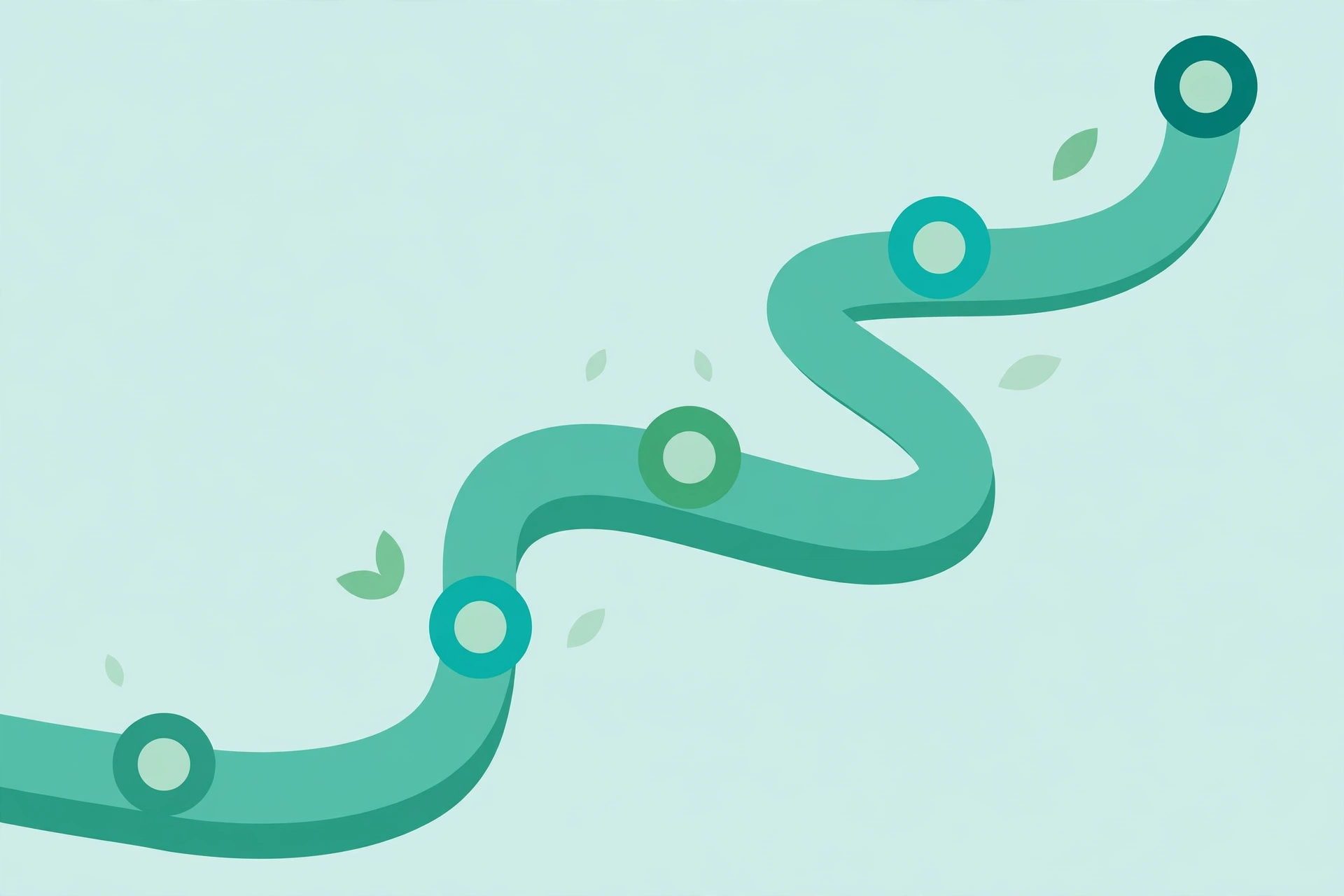 Campaign growth timeline with milestones