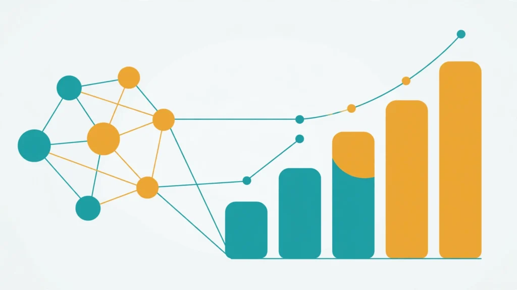 Link building case study results illustration