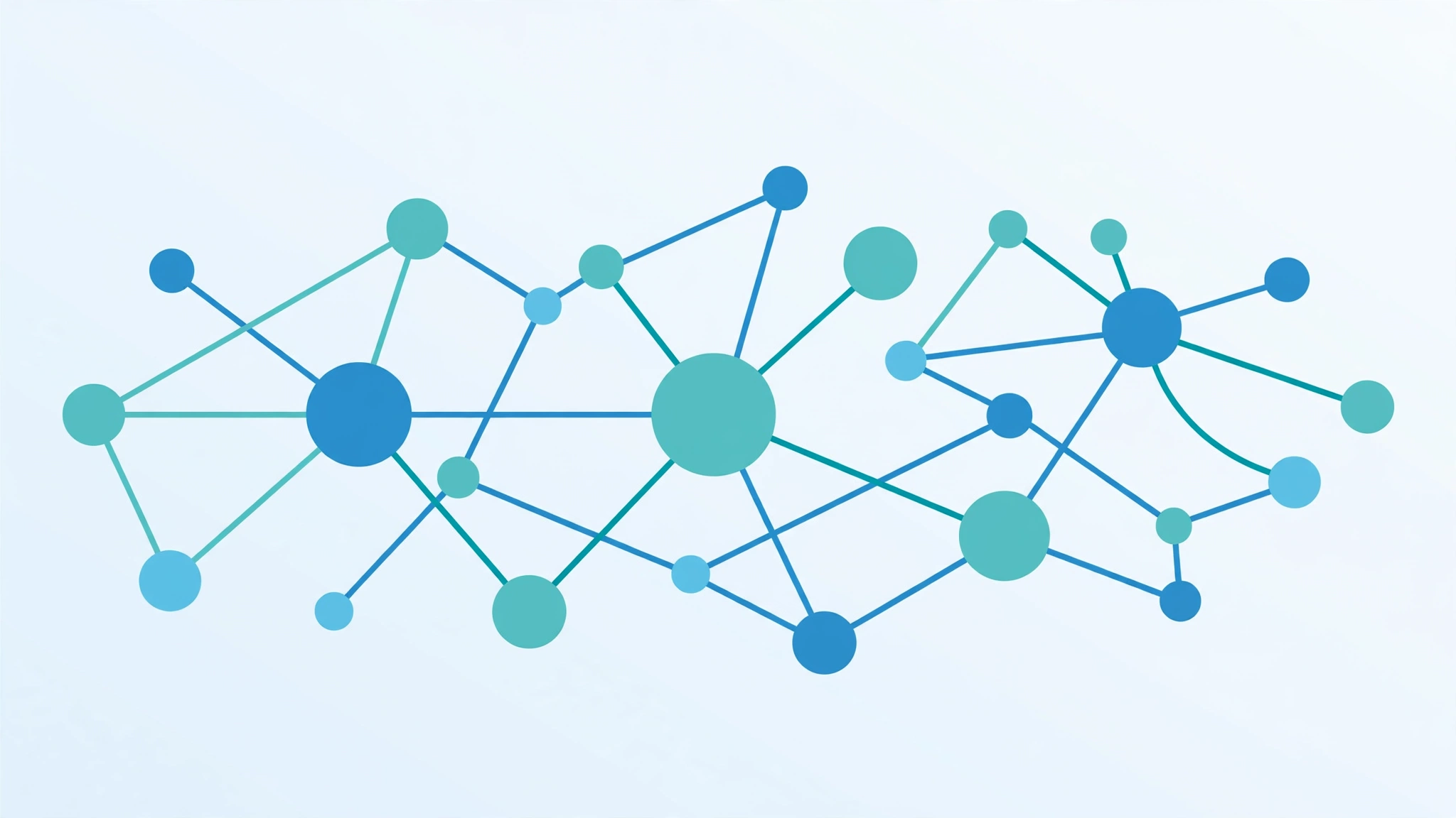 Link building in SEO concept illustration