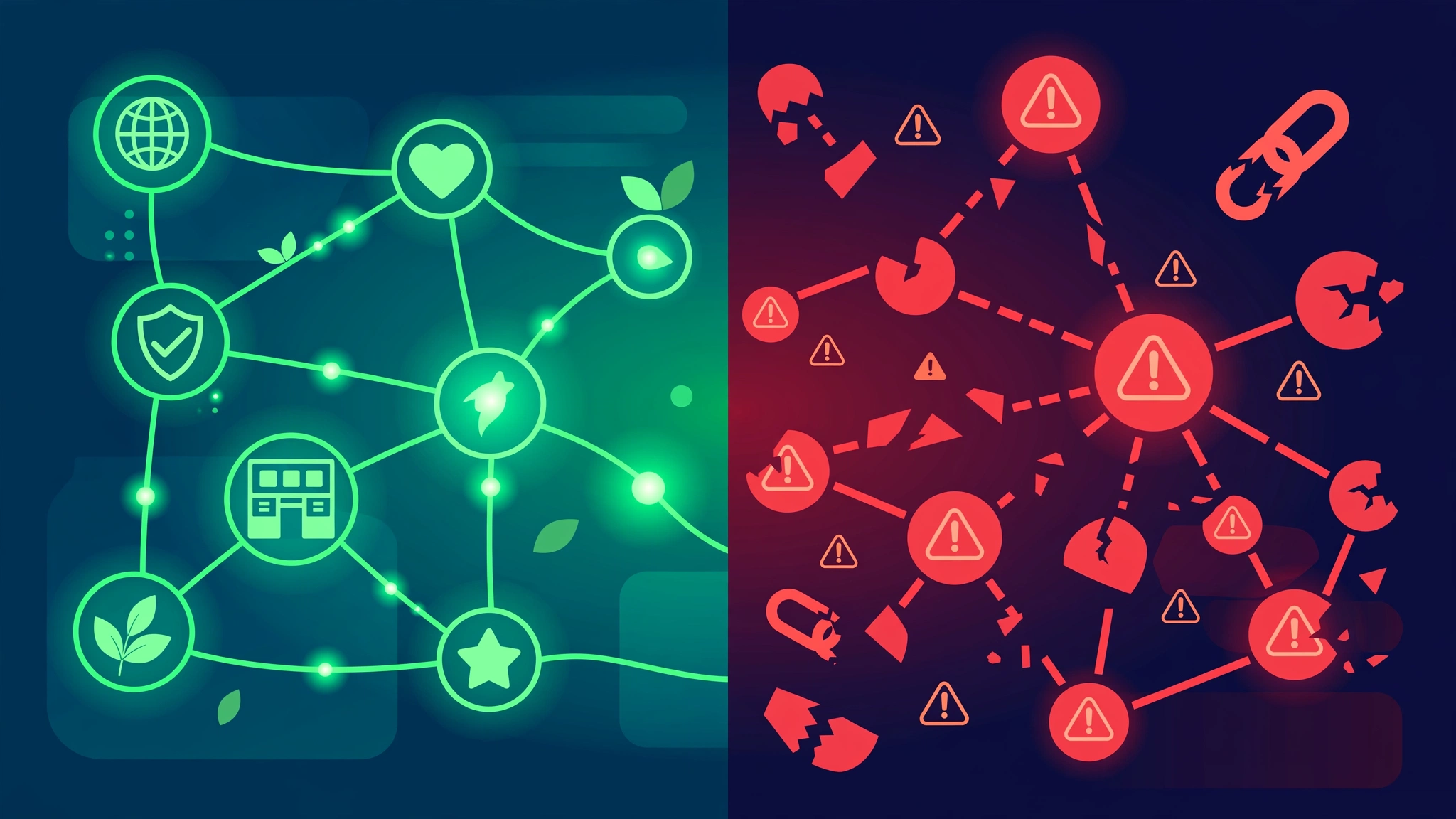 Healthy backlinks versus toxic spammy backlink patterns